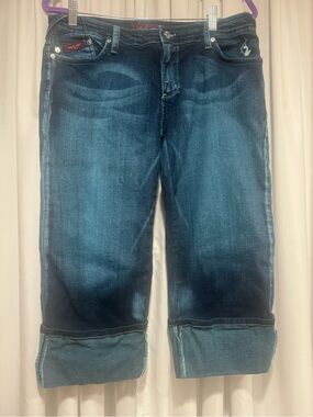 Baby Phat Cropped Jeans Y2K Rare
